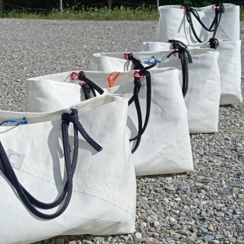 le malins basic shopper recyceltes segel 5