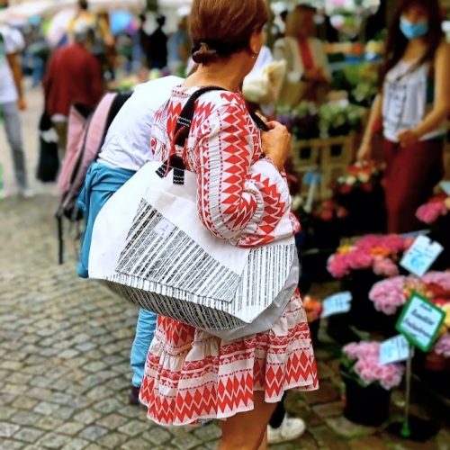 le malins classic shopper recyceltes segel 6