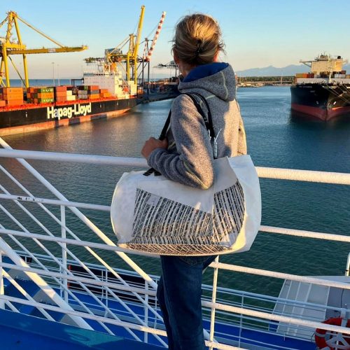 le malins classic shopper recyceltes segel 7