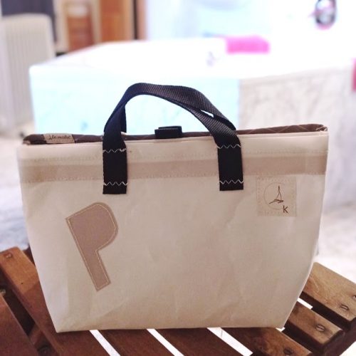 le malins double bag recyceltes segel 1