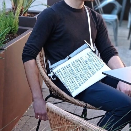 le malins flat bag recyceltes segel 7