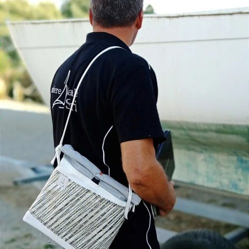 le malins flat bag recyceltes segel 8