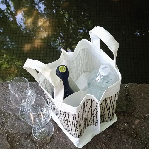 le malins four bottle bag recyceltes segel 2