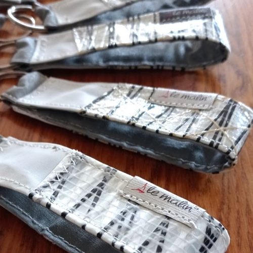 le malins key chain recyceltes segel 3