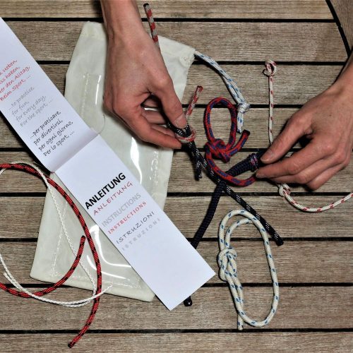 le malins knot bag recyceltes segel 3