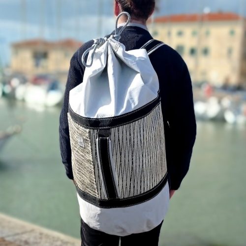 le malins marines bucket bag recyceltes segel 1