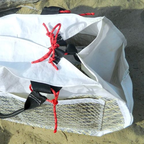 le malins maxi shopper recyceltes segel 2