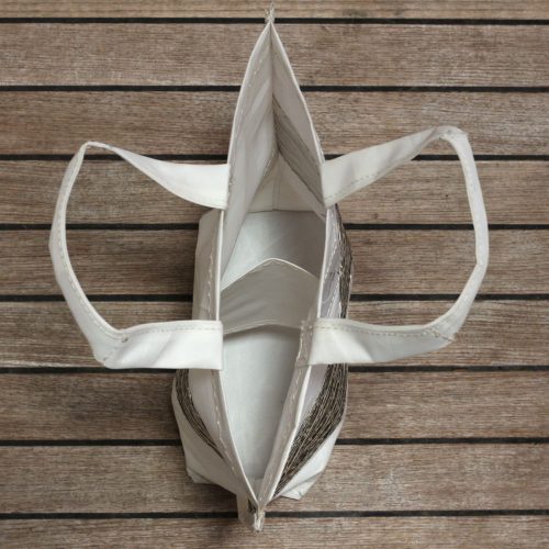 le malins two bottle bag recyceltes segel 4