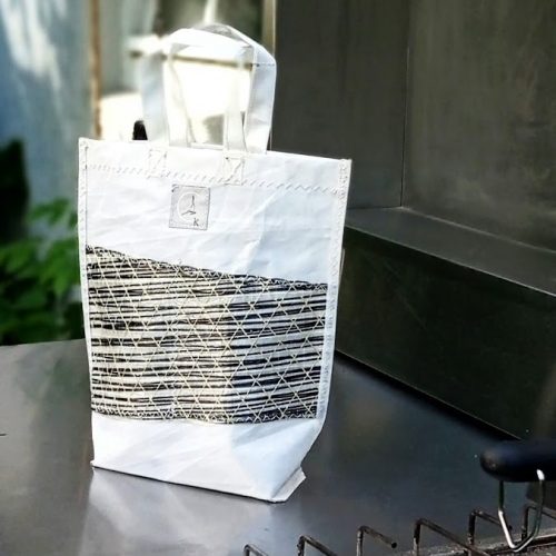 le malins two bottle bag recyceltes segel 5